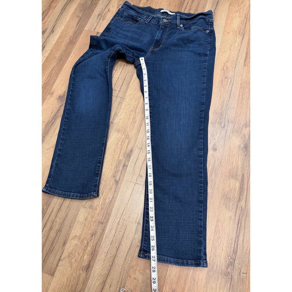 Levi's 505 Classic Straight Mid‎ Rise Jeans Blue Women's Sz 10 W30 L28 - Picture 10 of 11